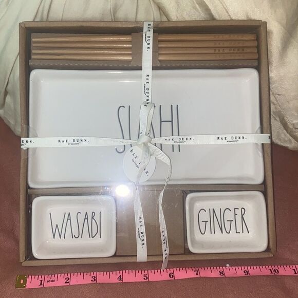 NWT! “Sushi 🍱 Dishes Set” by Rae Dunn - Picture 5 of 8